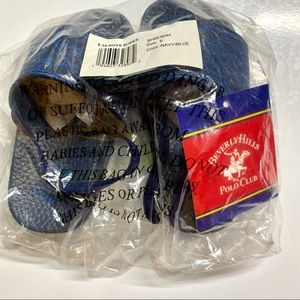 Beverly Hills Polo Club Toddler “Shark” Sandals